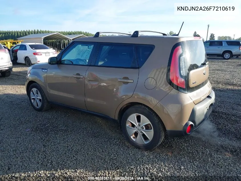 KNDJN2A26F7210619 2015 Kia Soul