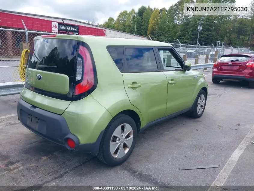 KNDJN2A21F7795030 2015 Kia Soul