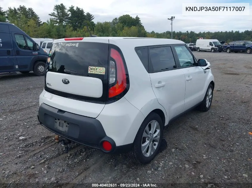 KNDJP3A50F7117007 2015 Kia Soul +