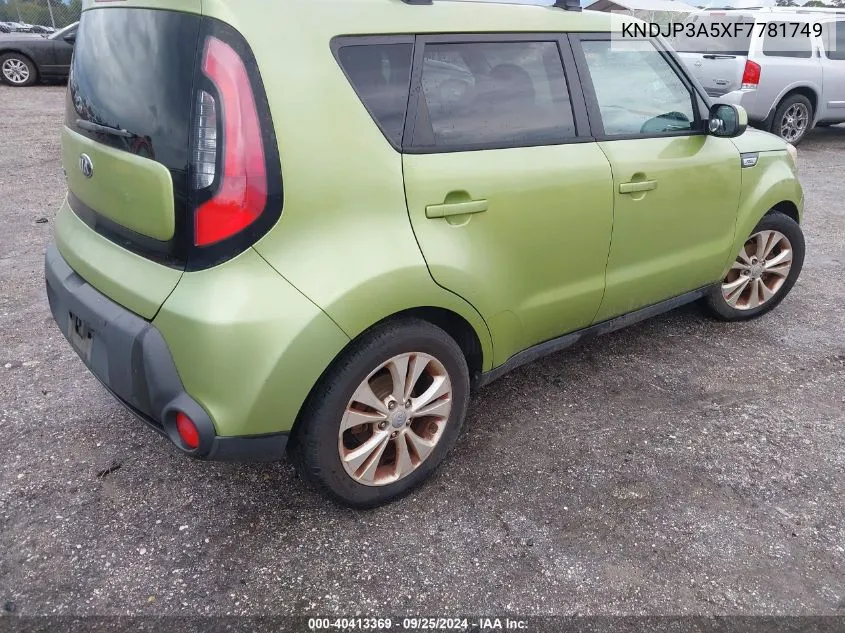 KNDJP3A5XF7781749 2015 Kia Soul +