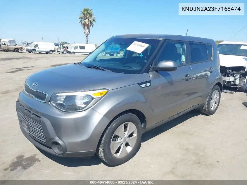 2015 Kia Soul VIN: KNDJN2A23F7168474 Lot: 40414066