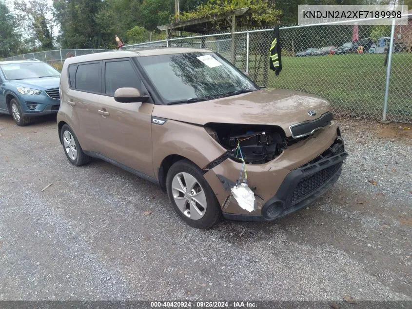 KNDJN2A2XF7189998 2015 Kia Soul