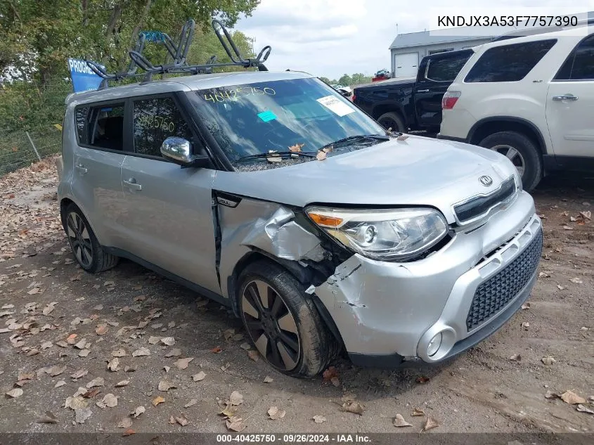 2015 Kia Soul ! VIN: KNDJX3A53F7757390 Lot: 40425750