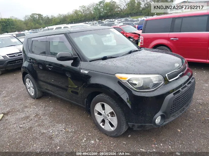 KNDJN2A20F7752217 2015 Kia Soul