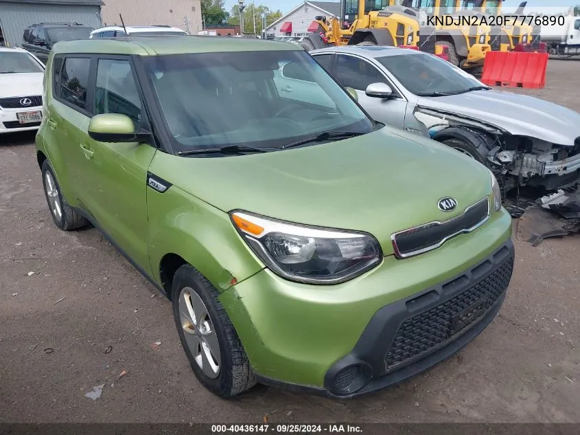 KNDJN2A20F7776890 2015 Kia Soul