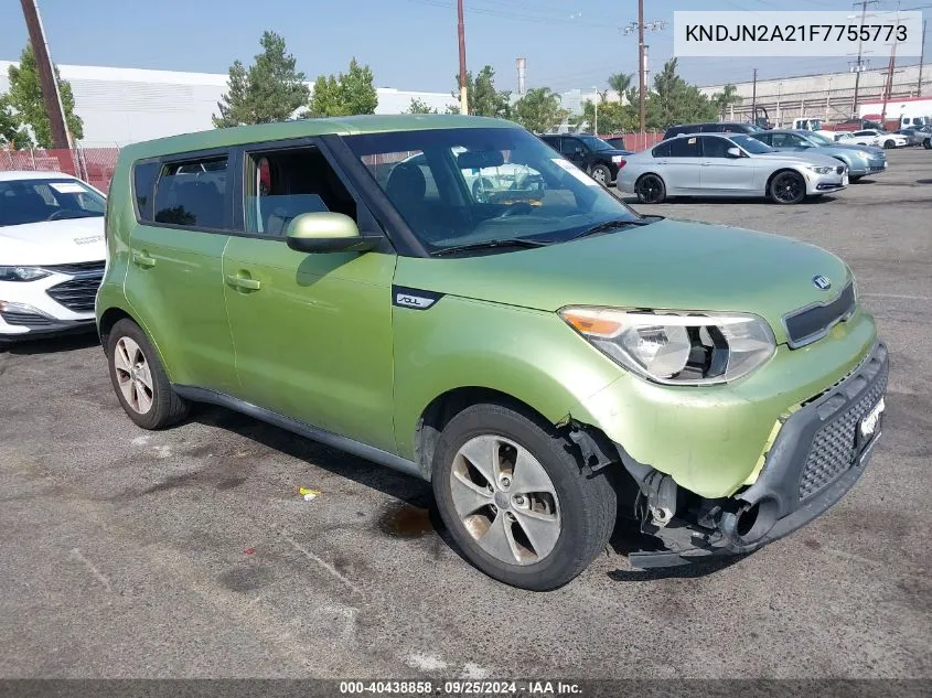 KNDJN2A21F7755773 2015 Kia Soul