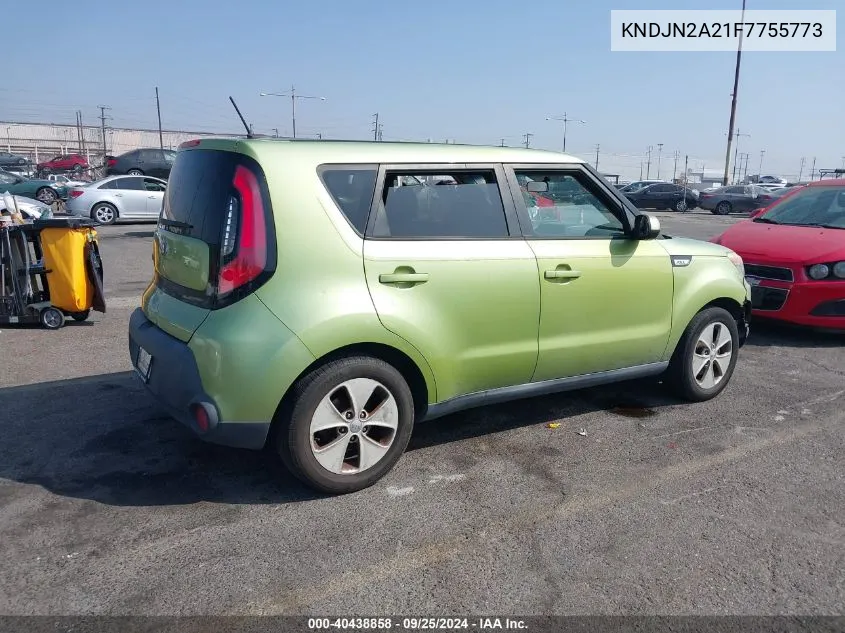 KNDJN2A21F7755773 2015 Kia Soul