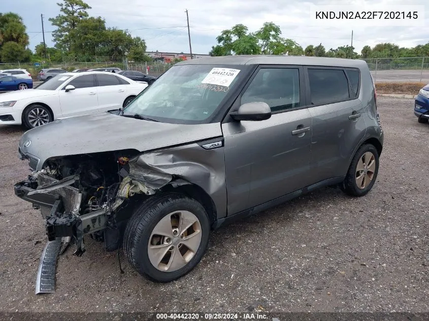 KNDJN2A22F7202145 2015 Kia Soul