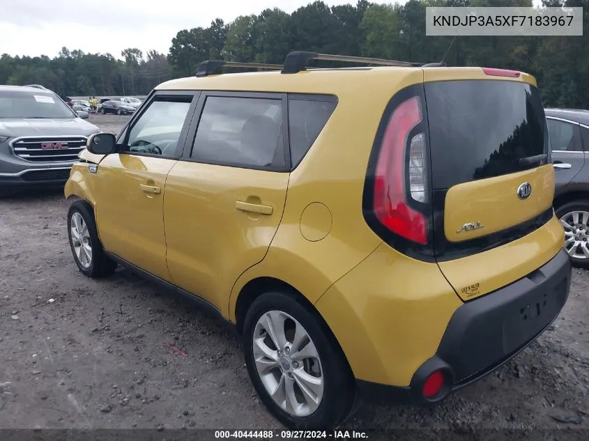 KNDJP3A5XF7183967 2015 Kia Soul +