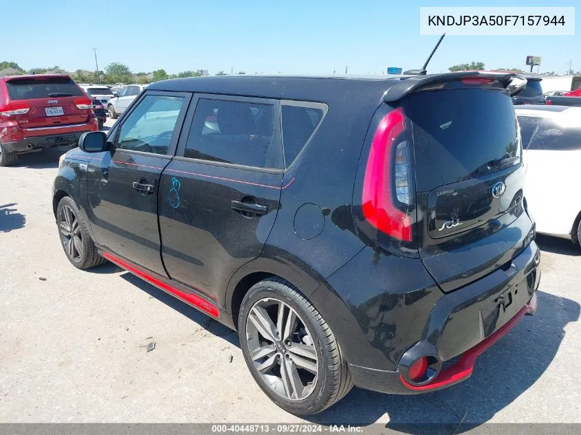 2015 Kia Soul + VIN: KNDJP3A50F7157944 Lot: 40448713