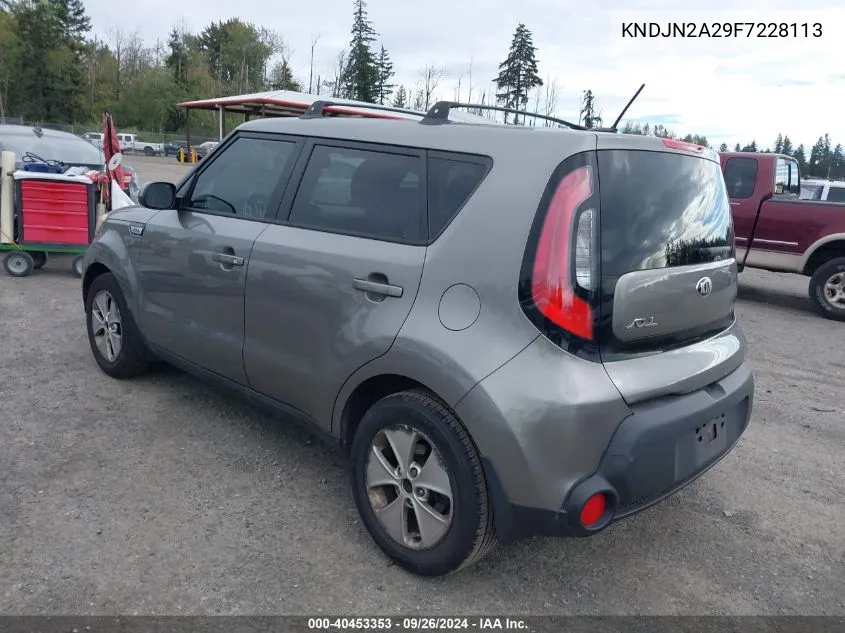 KNDJN2A29F7228113 2015 Kia Soul