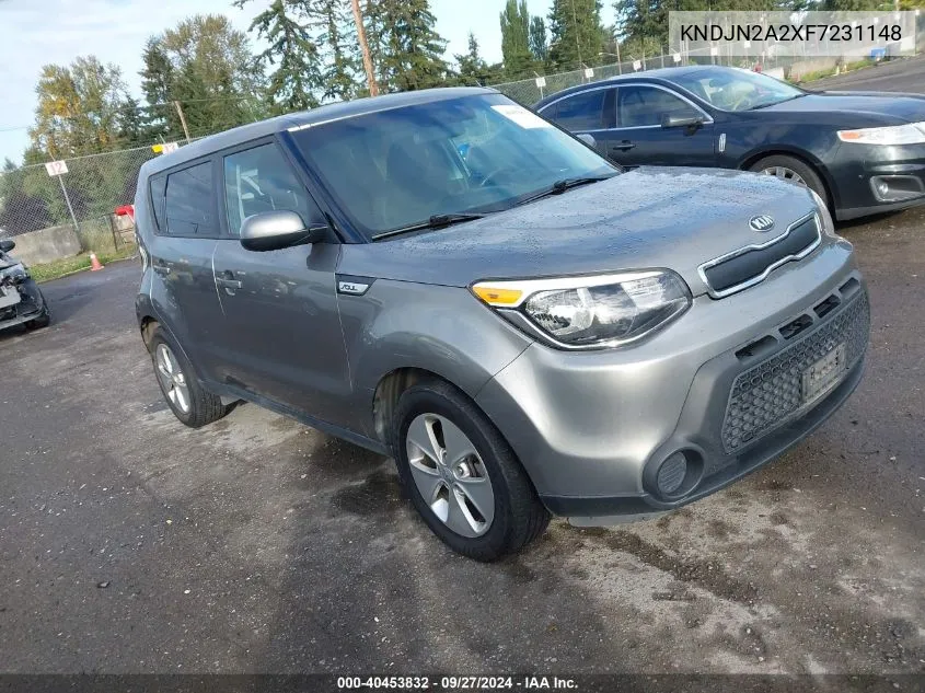 2015 Kia Soul VIN: KNDJN2A2XF7231148 Lot: 40453832