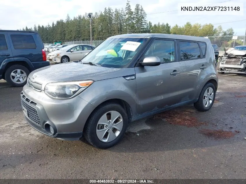 KNDJN2A2XF7231148 2015 Kia Soul