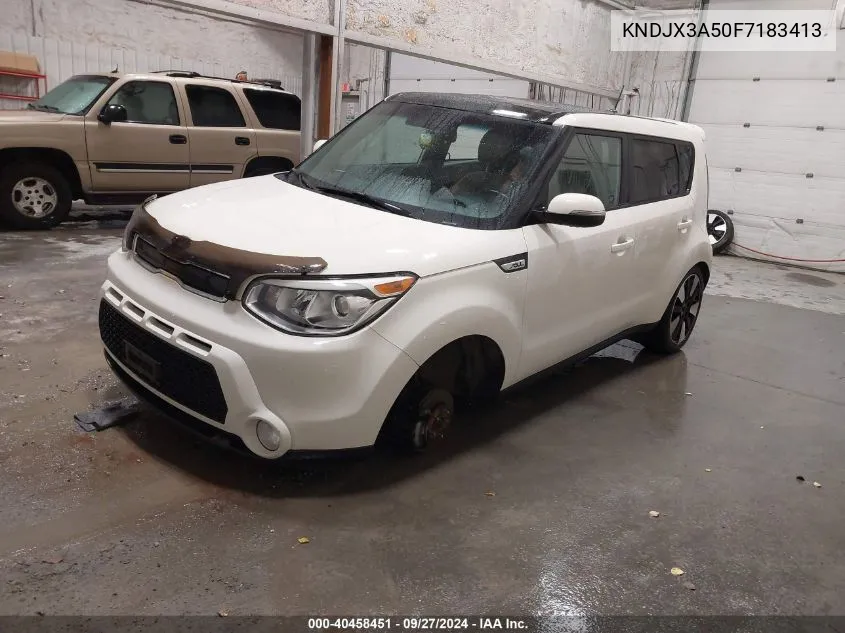 2015 Kia Soul ! VIN: KNDJX3A50F7183413 Lot: 40458451