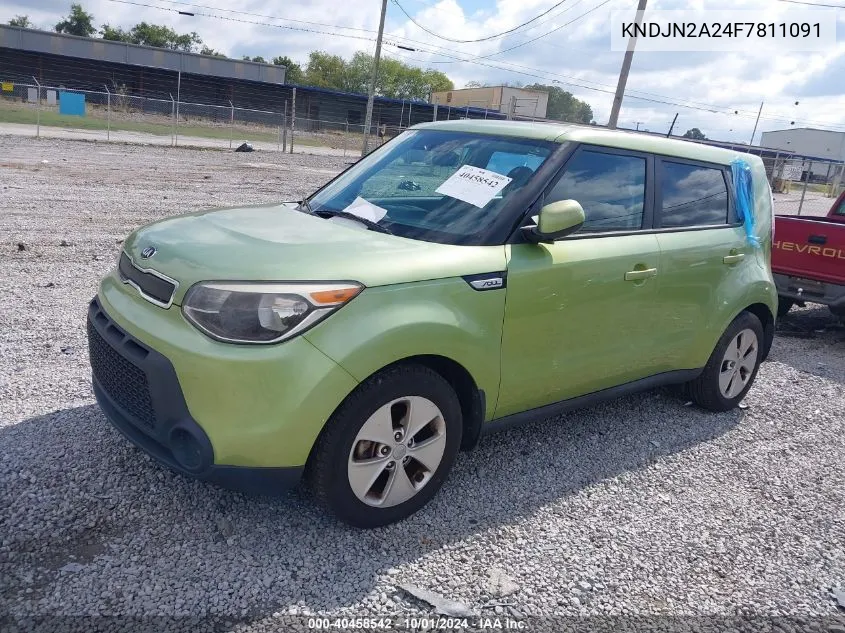 KNDJN2A24F7811091 2015 Kia Soul