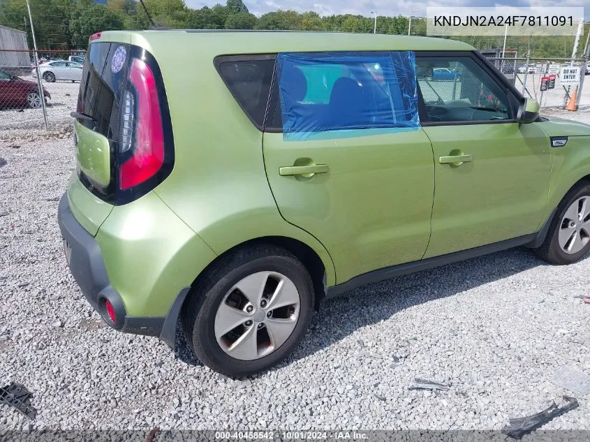 KNDJN2A24F7811091 2015 Kia Soul