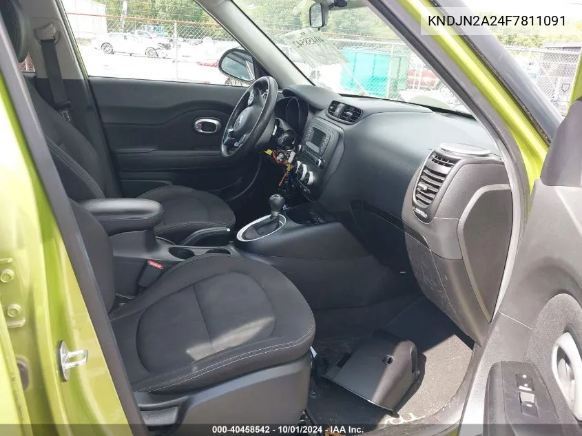 KNDJN2A24F7811091 2015 Kia Soul