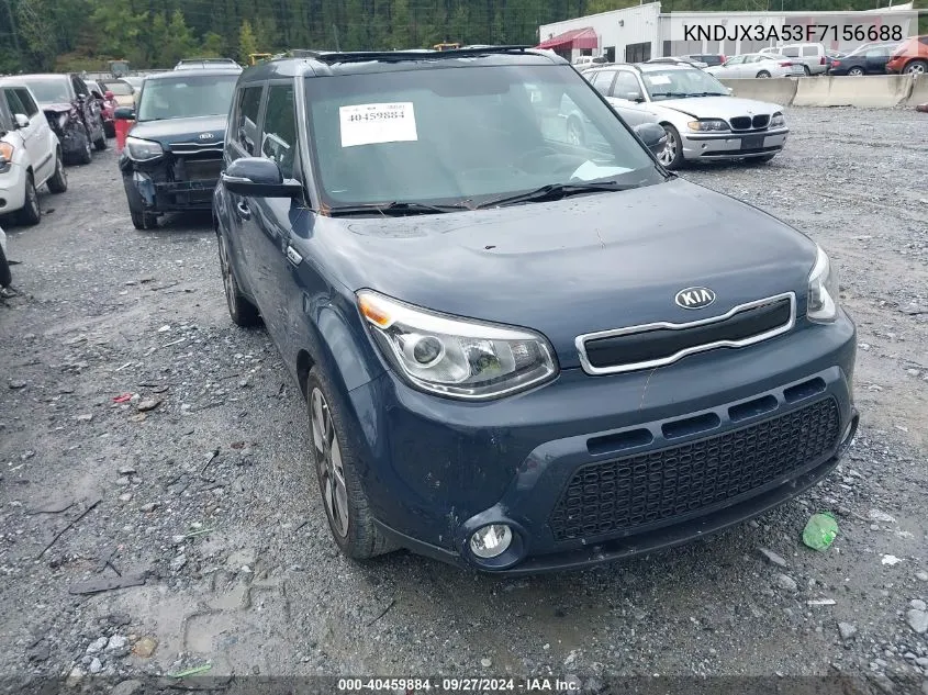 2015 Kia Soul ! VIN: KNDJX3A53F7156688 Lot: 40459884