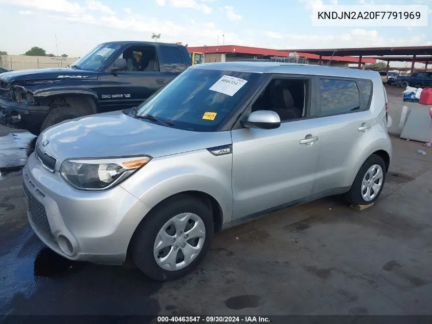 2015 Kia Soul VIN: KNDJN2A20F7791969 Lot: 40463547