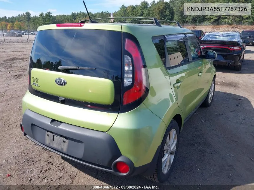 KNDJP3A55F7757326 2015 Kia Soul +