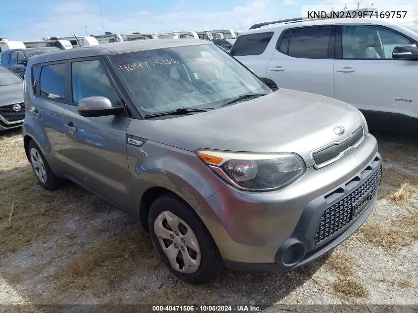 2015 Kia Soul VIN: KNDJN2A29F7169757 Lot: 40471506