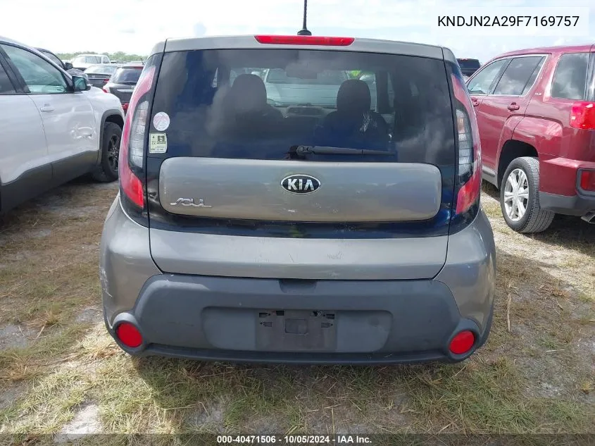 2015 Kia Soul VIN: KNDJN2A29F7169757 Lot: 40471506