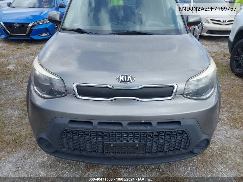 2015 Kia Soul VIN: KNDJN2A29F7169757 Lot: 40471506