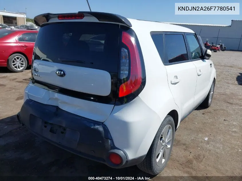 KNDJN2A26F7780541 2015 Kia Soul