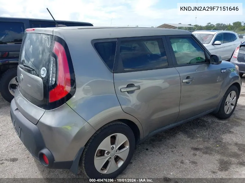 KNDJN2A29F7151646 2015 Kia Soul