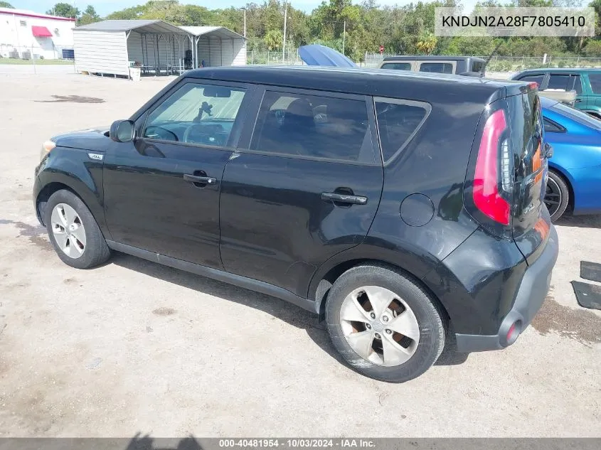 2015 Kia Soul VIN: KNDJN2A28F7805410 Lot: 40481954