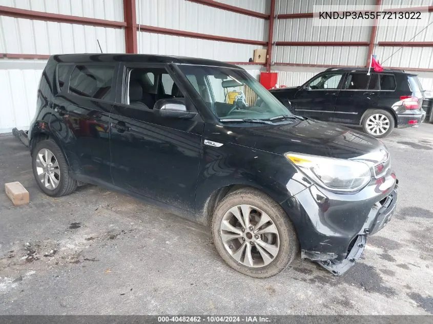 2015 Kia Soul + VIN: KNDJP3A55F7213022 Lot: 40482462