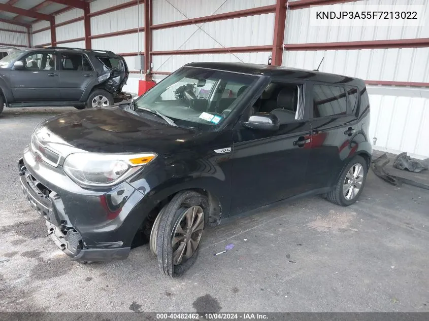 2015 Kia Soul + VIN: KNDJP3A55F7213022 Lot: 40482462