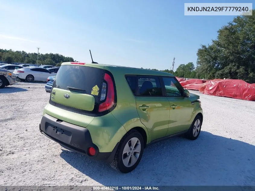 KNDJN2A29F7779240 2015 Kia Soul