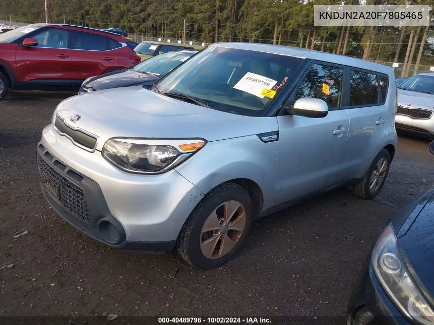 KNDJN2A20F7805465 2015 Kia Soul