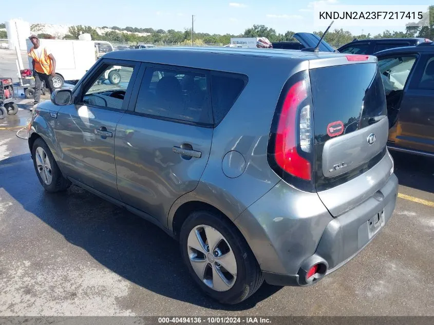 KNDJN2A23F7217415 2015 Kia Soul