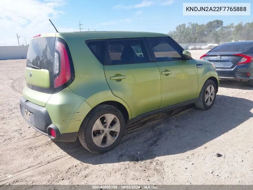 KNDJN2A22F7765888 2015 Kia Soul