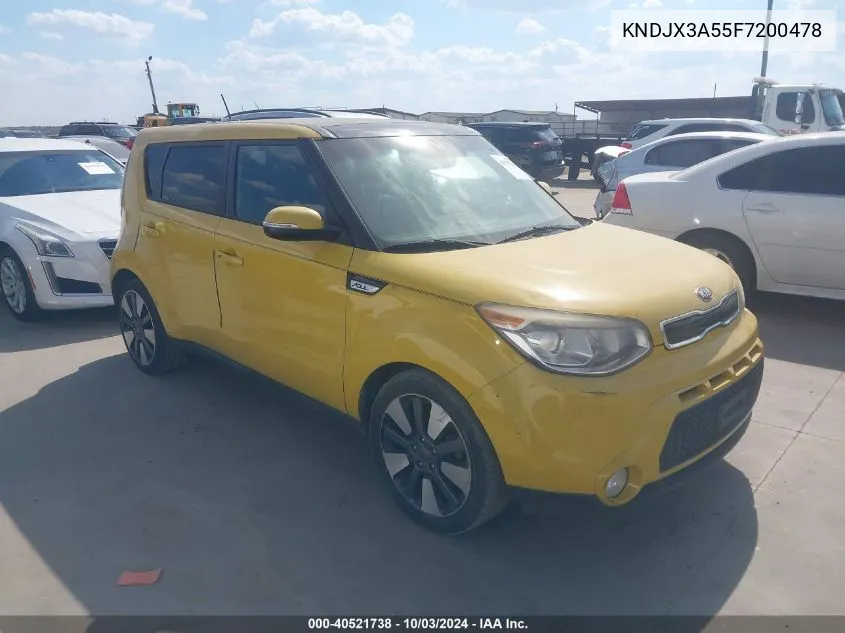 KNDJX3A55F7200478 2015 Kia Soul !