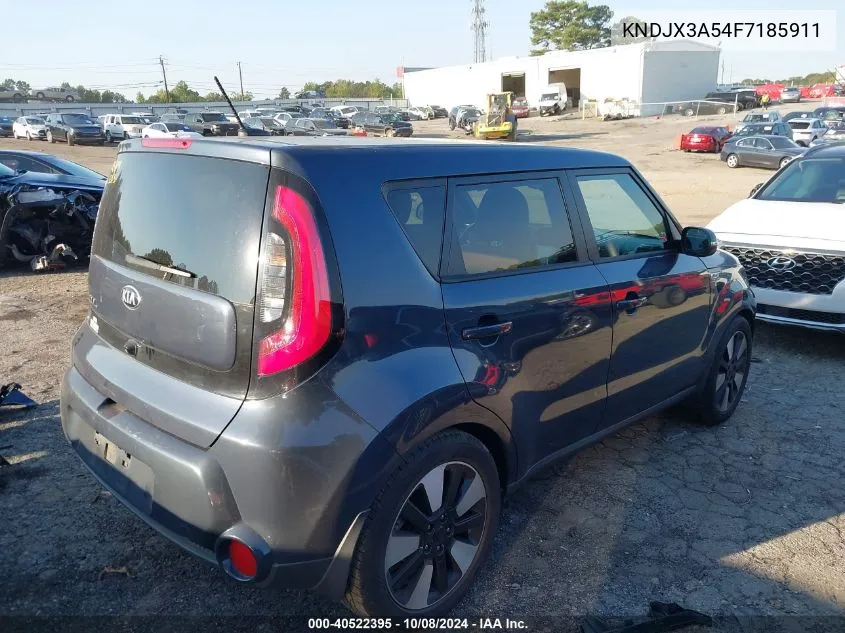 2015 Kia Soul ! VIN: KNDJX3A54F7185911 Lot: 40522395