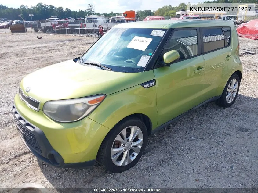 KNDJP3A5XF7754227 2015 Kia Soul +