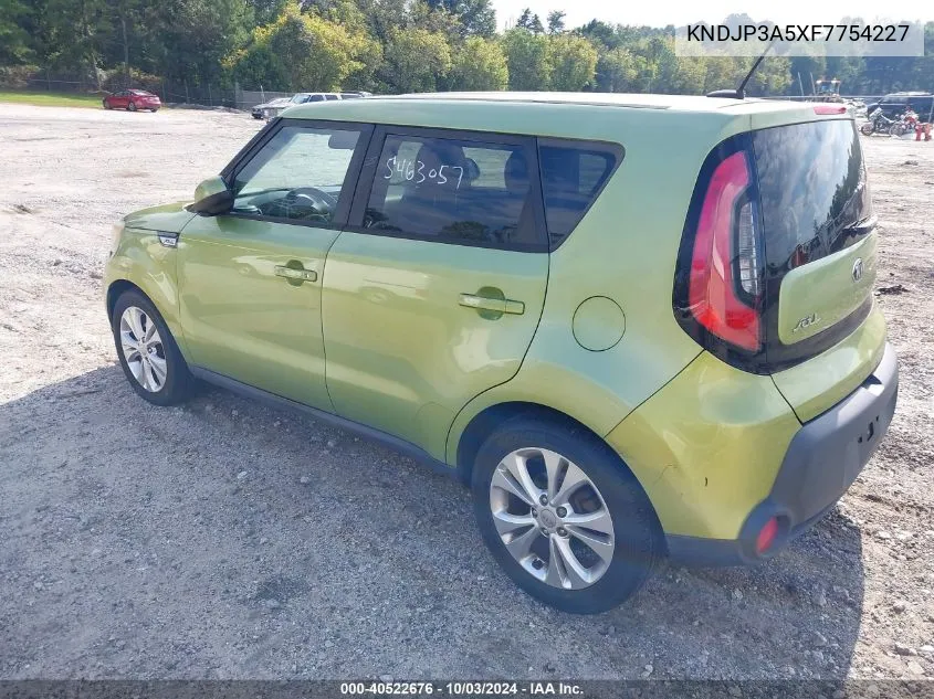 KNDJP3A5XF7754227 2015 Kia Soul +