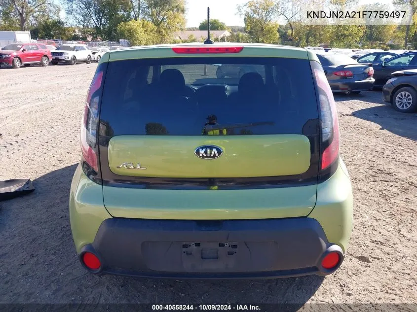 2015 Kia Soul VIN: KNDJN2A21F7759497 Lot: 40558244