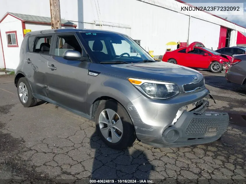 2015 Kia Soul VIN: KNDJN2A23F7232092 Lot: 40624819