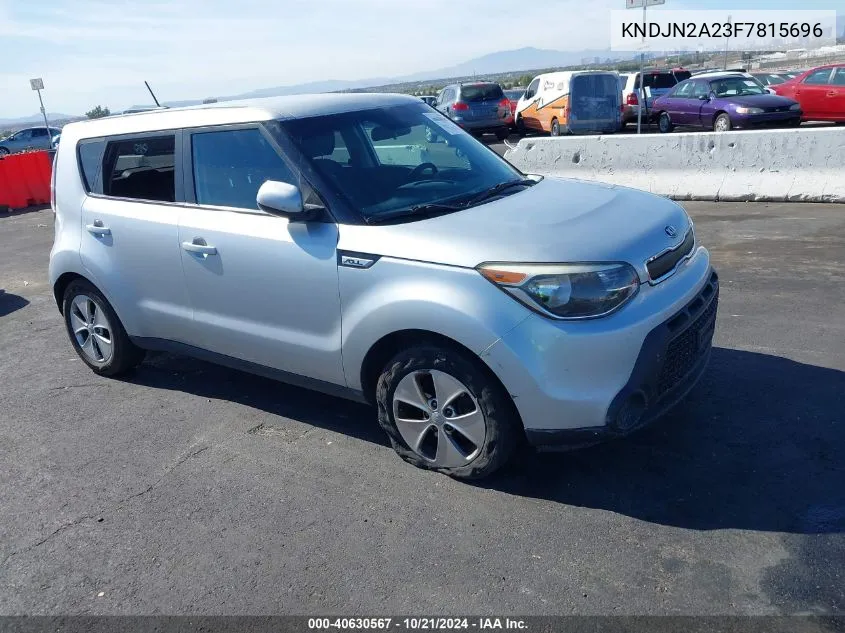 2015 Kia Soul VIN: KNDJN2A23F7815696 Lot: 40630567