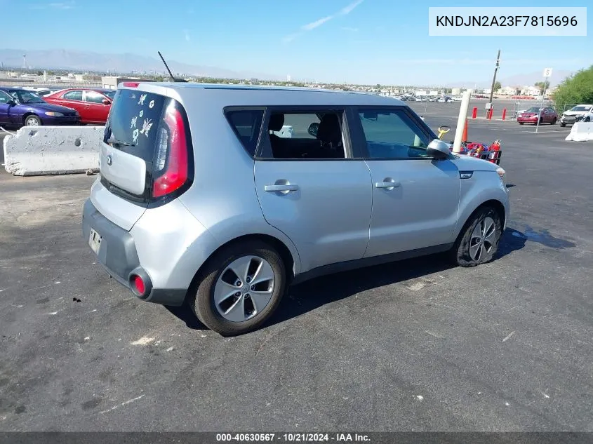 2015 Kia Soul VIN: KNDJN2A23F7815696 Lot: 40630567