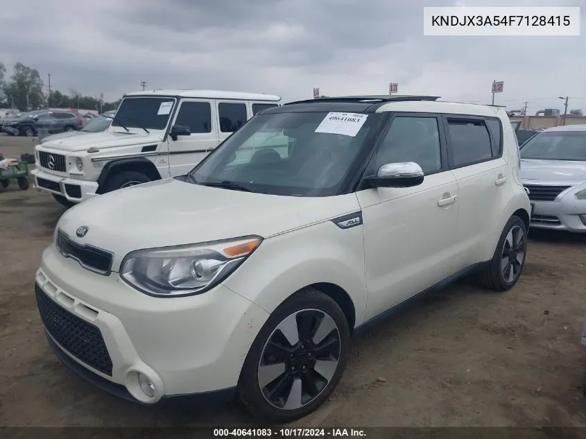 2015 Kia Soul ! VIN: KNDJX3A54F7128415 Lot: 40641083