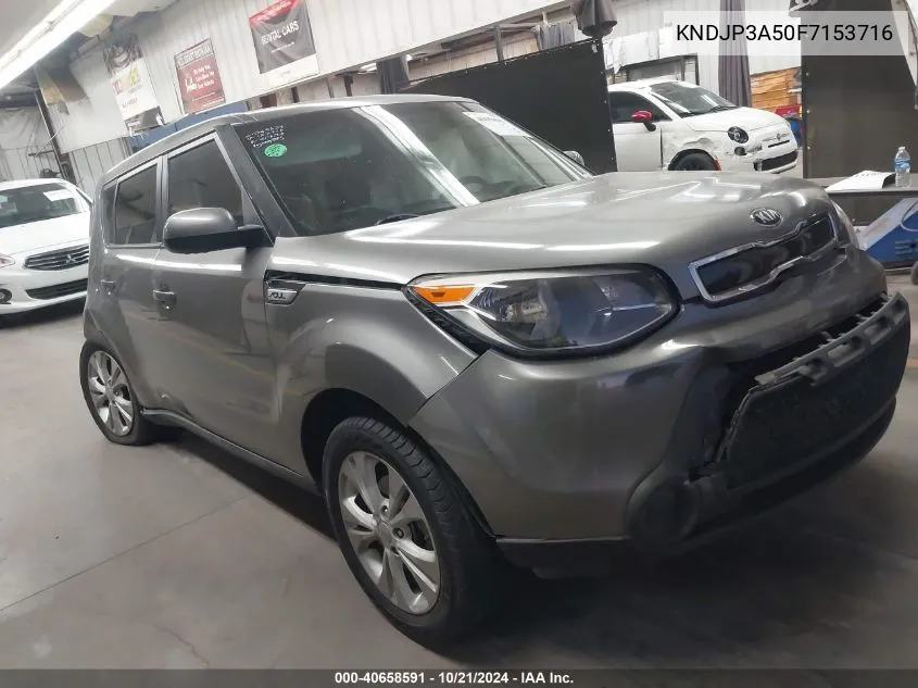 2015 Kia Soul + VIN: KNDJP3A50F7153716 Lot: 40658591