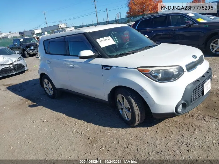 2015 Kia Soul VIN: KNDJN2A23F7775295 Lot: 40682916