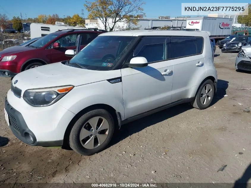 2015 Kia Soul VIN: KNDJN2A23F7775295 Lot: 40682916