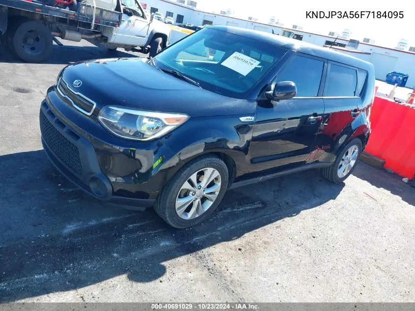 2015 Kia Soul + VIN: KNDJP3A56F7184095 Lot: 40691029