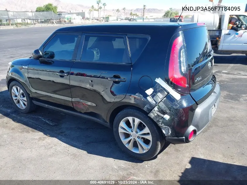 2015 Kia Soul + VIN: KNDJP3A56F7184095 Lot: 40691029